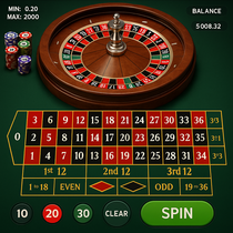 AmunRa Casino - Roulette Table Game